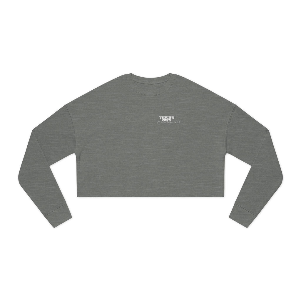 YHWH'S OWN Women's Cropped Sweatshirt
