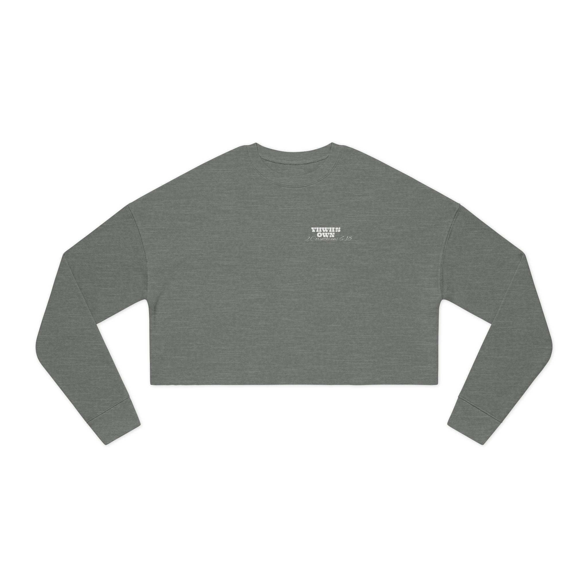 YHWH'S OWN Women's Cropped Sweatshirt