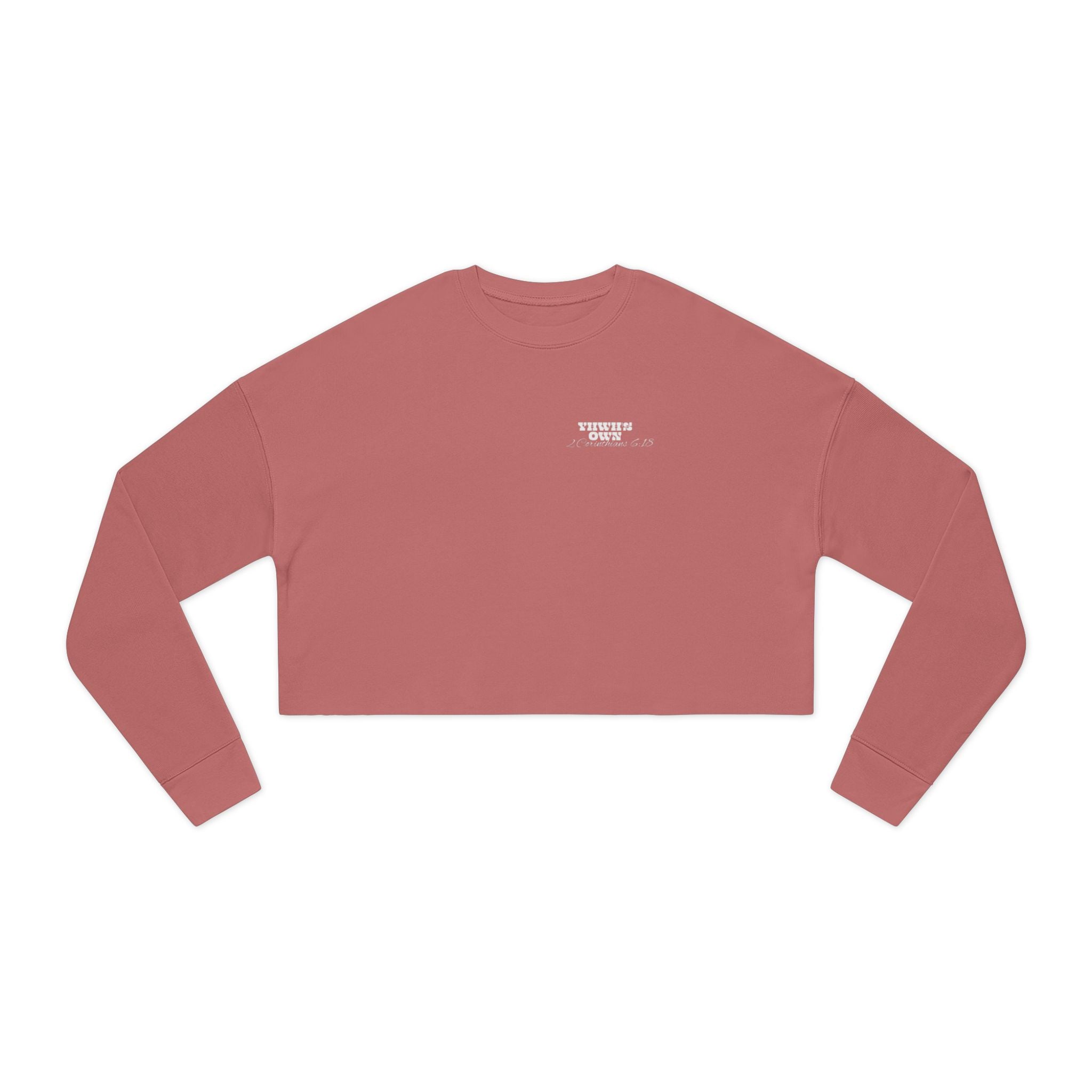 YHWH'S OWN Women's Cropped Sweatshirt