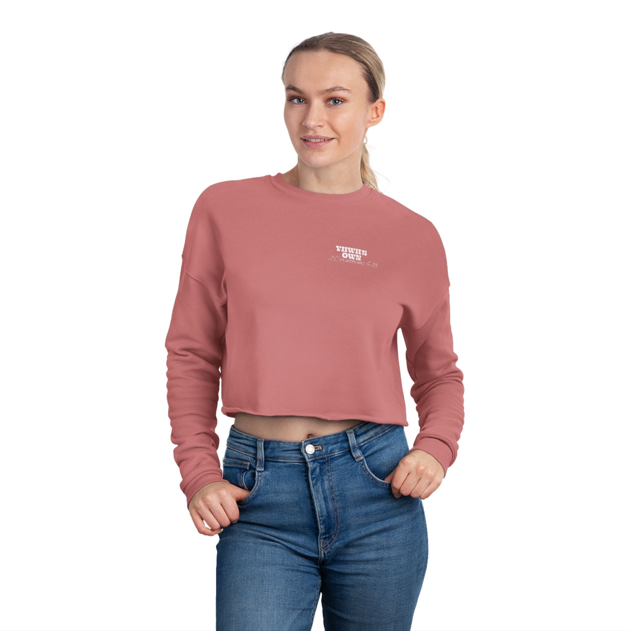 YHWH'S OWN Women's Cropped Sweatshirt