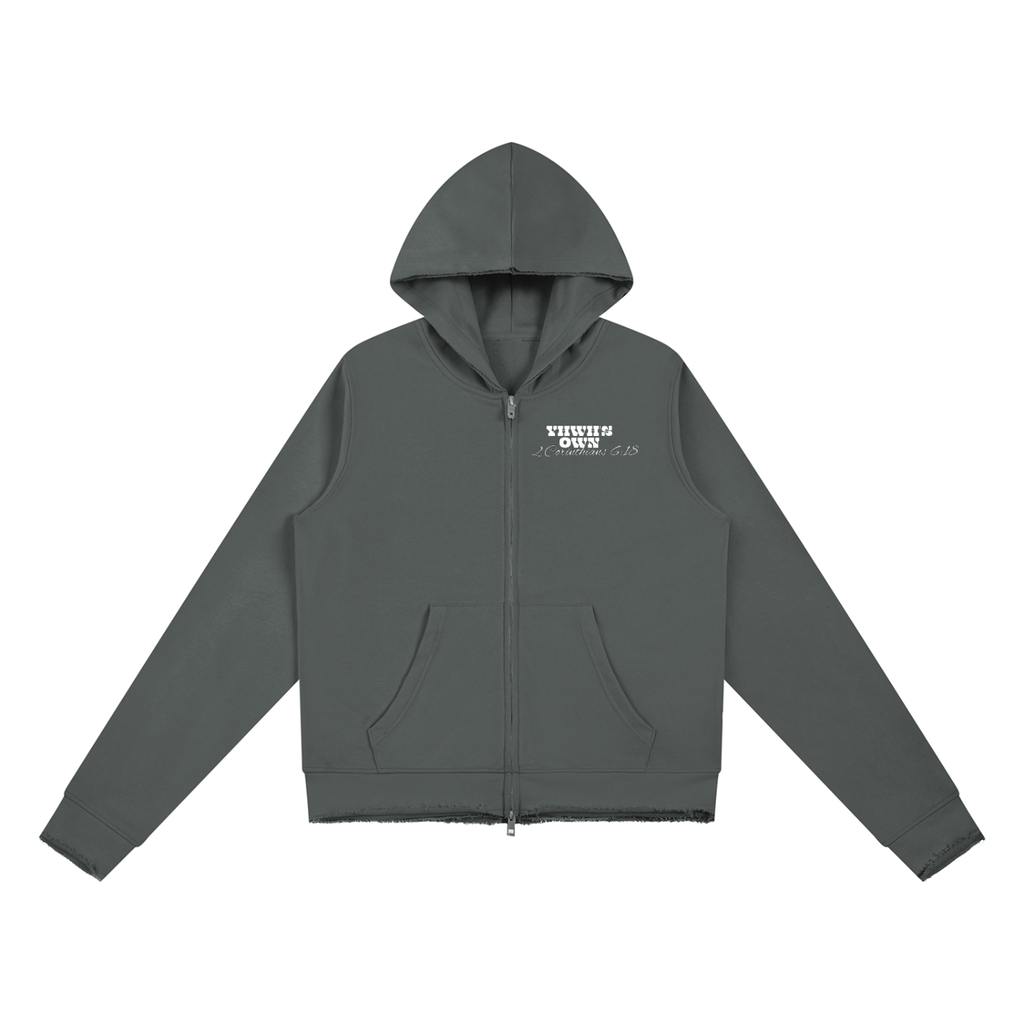 Women’s Raw Edge Full Zip Hoodie