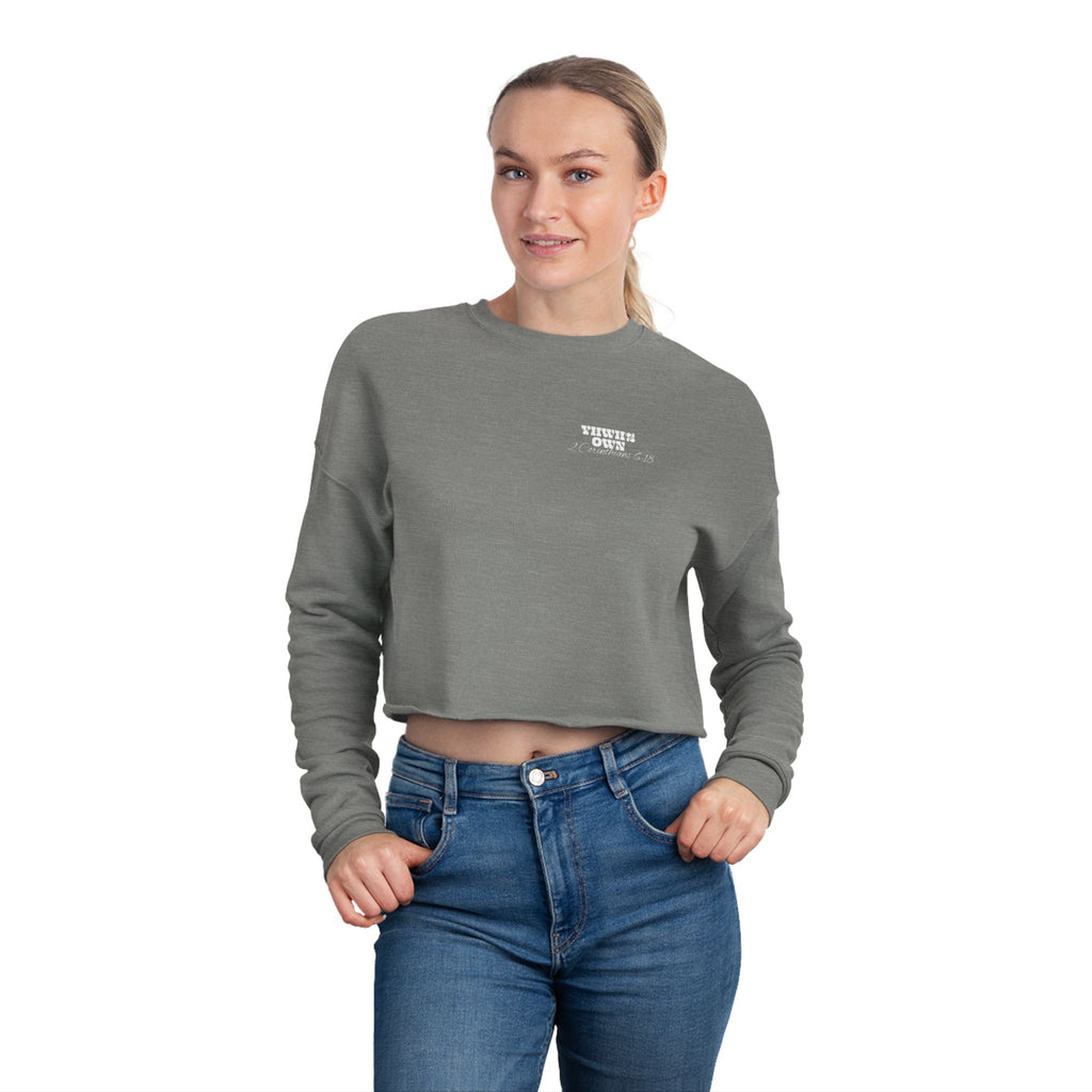 YHWH'S OWN Women's Cropped Sweatshirt