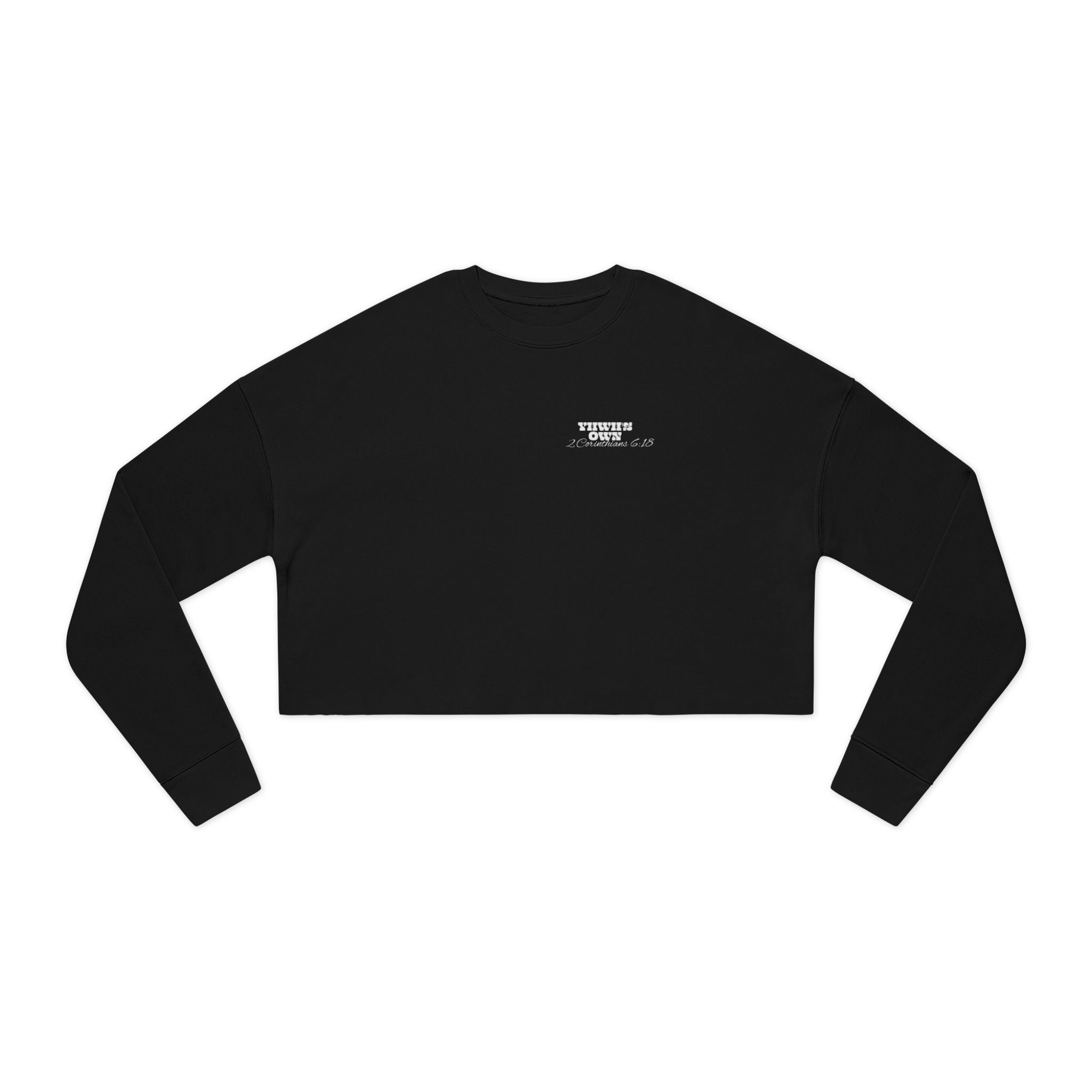 YHWH'S OWN Women's Cropped Sweatshirt