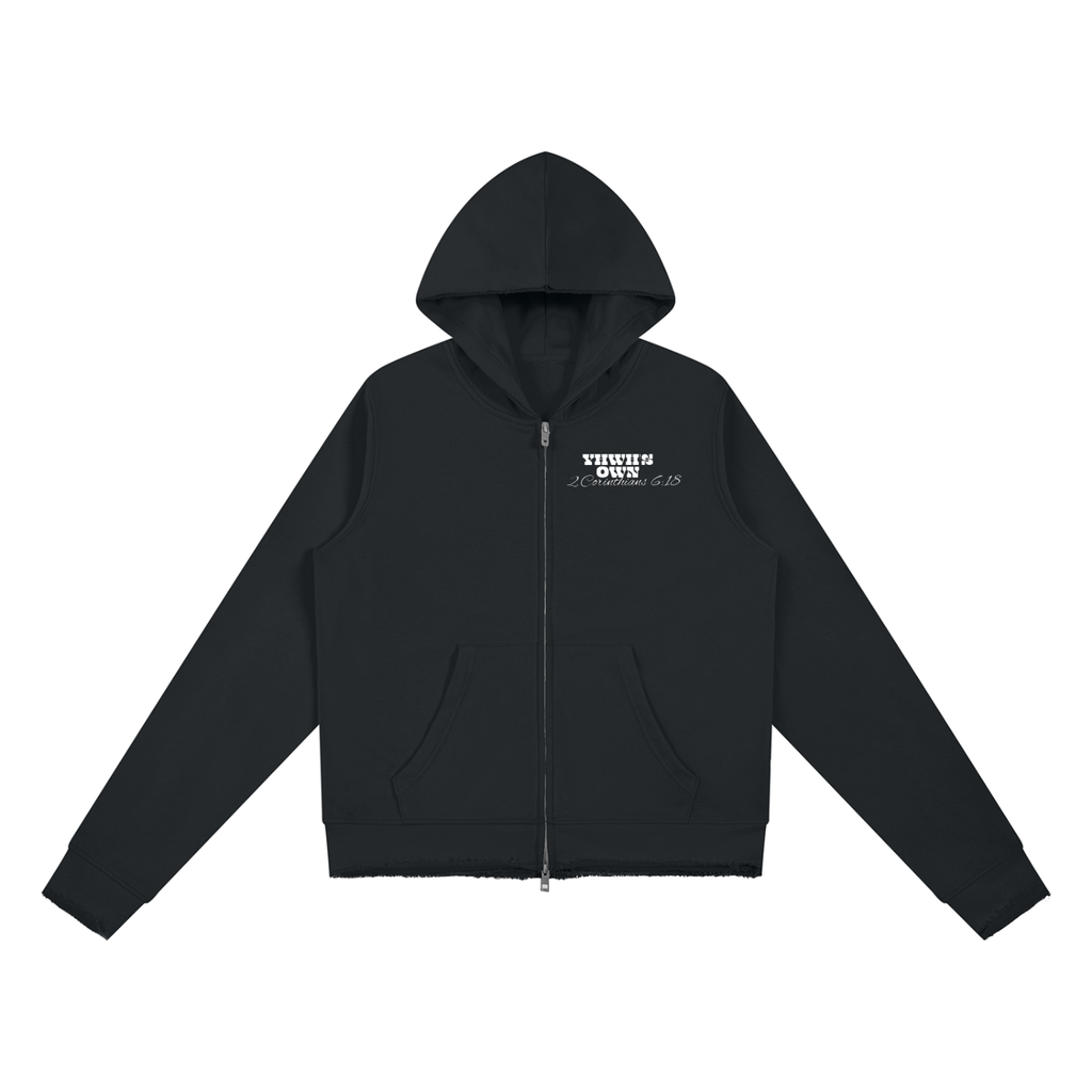Women’s Raw Edge Full Zip Hoodie